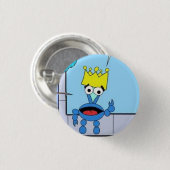 アラスカカニ 缶バッジ (正面&裏面)