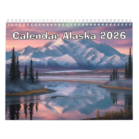 アラスカカレンダー 2026 カレンダー (カバー)