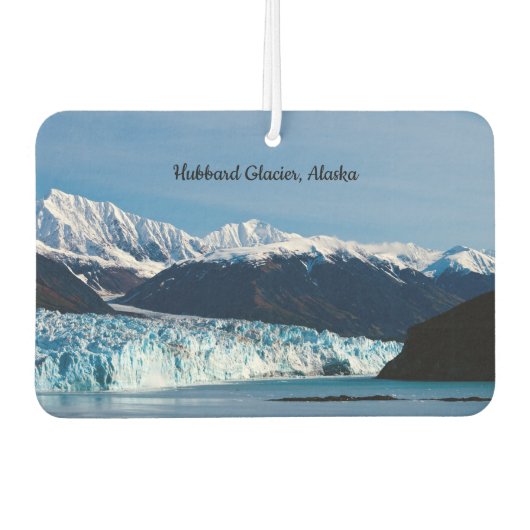 アラスカカーエアフレッシュナー、Hubbard Glacier カーエアーフレッシュナー (正面)