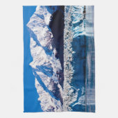 アラスカキッチンタオルのラゲ氷河 キッチンタオル (縦)