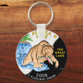 アラスカキーチェーン キーホルダー (正面)