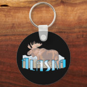 アラスカキーチェーン キーホルダー (正面)