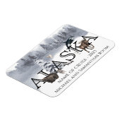 アラスカクルーズカスタムクルージングベアームースドア マグネット (左側)