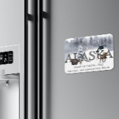 アラスカクルーズカスタムクルージングベアームースドア マグネット