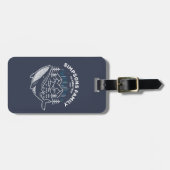 アラスカクルーズトリップカスタムファミリーマッチンググループ ラゲッジタグ (正面横)