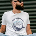 アラスカクルーズトリップカスタムファミリーマッチンググループ Tシャツ<br><div class="desc">アラスカンの脱出の永続的な思い出を作成する家族の名前やグループと一緒にパーソナライズされた、「アラスカクルーズカスタムトリップ家族マッチンググループ」のTシャツで出航。アラスカの息をのむような風景の中で、大切な思い出を追悼するのに最適。</div>