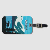 アラスカクルーズバケーショングレイシャーマウンテンムース ラゲッジタグ (正面横)
