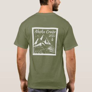 アラスカクルーズ2023ファミリークルーズ2面 Tシャツ