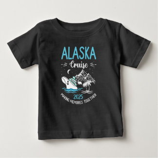 アラスカクルーズ2025マッチングファミリー ベビーTシャツ