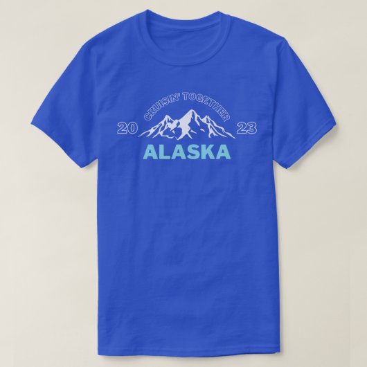 アラスカクルーズ3 Tシャツ (デザイン正面)