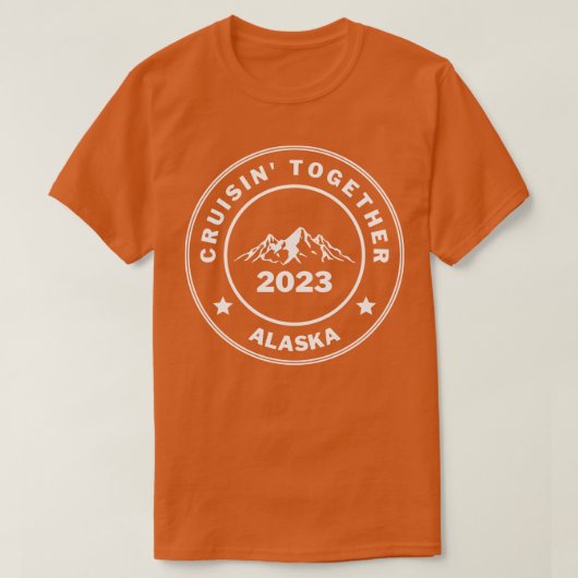 アラスカクルーズ8 Tシャツ (デザイン正面)