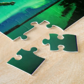 アラスカコラージュの北方灯 ジグソーパズル (側面)