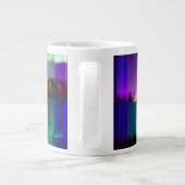 アラスカコラージュの北方灯 ジャンボコーヒーマグカップ (裏面)