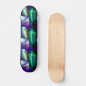 アラスカコラージュの北方灯 スケートボード (正面)