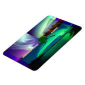 アラスカコラージュの北方灯 マグネット (左側)