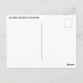アラスカサケ ポストカード (裏面)