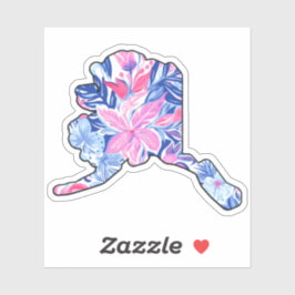 アラスカサマーインスパイア- 3" x 3"ステッカー シール