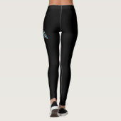 アラスカサーモン魚釣り先住民アメリカン先住民 レギンス (裏面)