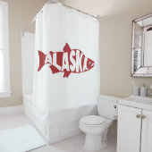 アラスカサーモン シャワーカーテン (インサイチュ)