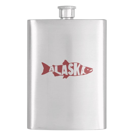 アラスカサーモン フラスク (正面)