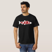 アラスカサーモン Tシャツ (正面フル)