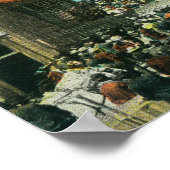 アラスカシーンへのウォーターフロント出発 ポスター (角)