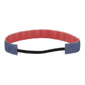 アラスカスリップまたは滑ること州旗付きノンヘッドバンド アスレチックヘッドバンド (裏面)