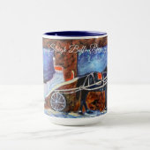 アラスカスレイベルリングや輪 ツートーンマグカップ (中央)