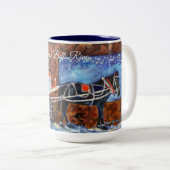 アラスカスレイベルリングや輪 ツートーンマグカップ (正面右)