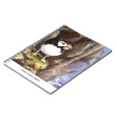 アラスカタフテッドパフィン ノートブック (左側)