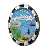 アラスカダーツ/ゲーム ダーツボード (正面右)