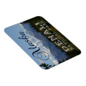 アラスカデナリナショナルパーク山マッキンリーマグネット マグネット (右側)