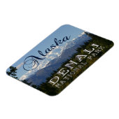 アラスカデナリナショナルパーク山マッキンリーマグネット マグネット (左側)