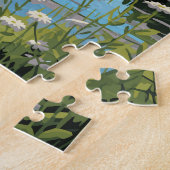 アラスカトラベルアートヴィンテージ ジグソーパズル (側面)