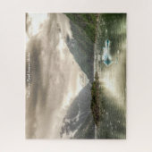 アラスカトレーシーアームフィヨルドジュノー ジグソーパズル (縦)