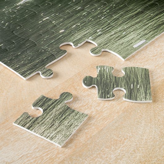 アラスカトレーシーアームフィヨルドジュノー ジグソーパズル (側面)