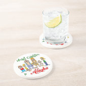 アラスカトレーラおもしろいーパークサンドストーンコースター コースター (側面)