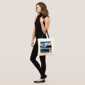 アラスカトートバッグHubbard Glacier トートバッグ (正面(モデル))