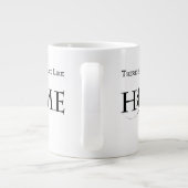 アラスカノプレイスライクホーム ジャンボコーヒーマグカップ (裏面)