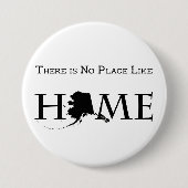 アラスカノプレイスライクホーム 缶バッジ (正面)