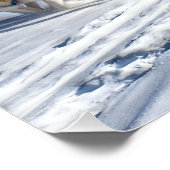 アラスカハスキー犬ぞりレース ポスター (コーナー)