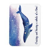 アラスカハワイのタイムスリップ マグネット (縦)