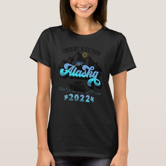 アラスカバケーションクルーズマッチンググループ25 Tシャツ (正面)