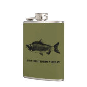 アラスカバット魚釣り退役軍人 フラスク (左)