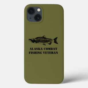 アラスカバット魚釣り退役軍人 iPhone 13ケース