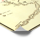 アラスカパノラママップ ポスター (角)