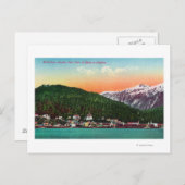 アラスカビューの最初の入港地 ポストカード (正面/裏面)