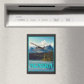 アラスカフロート飛行機 マグネット (インサイチュ (食洗機))