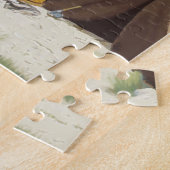 アラスカブッシュ飛行機アンド魚釣り旅行 ジグソーパズル (側面)