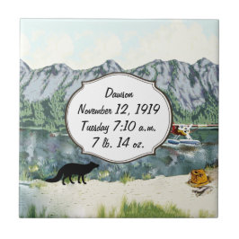 アラスカブッシュ飛行機アンド魚釣り旅行 タイル